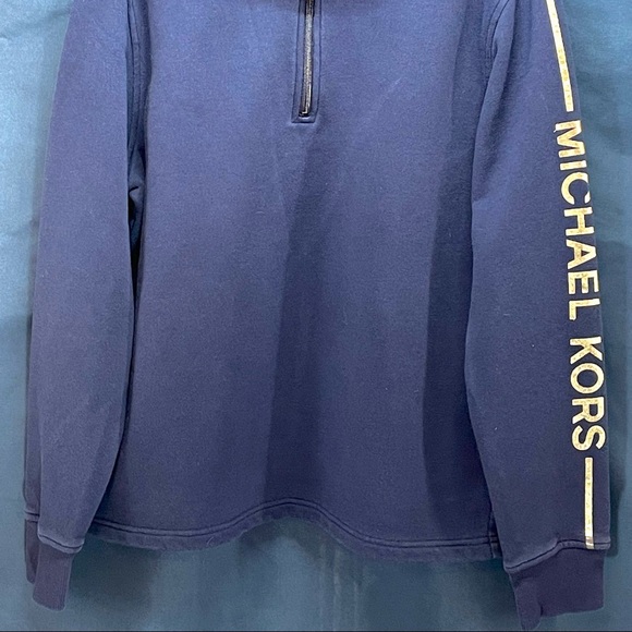 00015-A  Michael Kors half-zip sweatshirt/fleece - MED - Picture 2 of 8